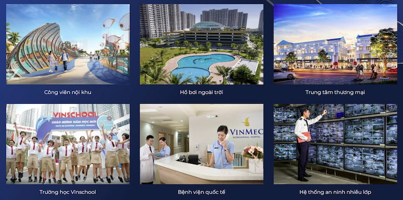 Tiện ích nội ngoại khu và hạ tầng Happy Home Cam Ranh